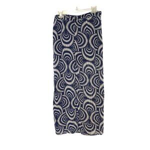 Fun & Flirt Long Skort with Front Slits on Sheer Chiffon Skirt Women's Large NWT